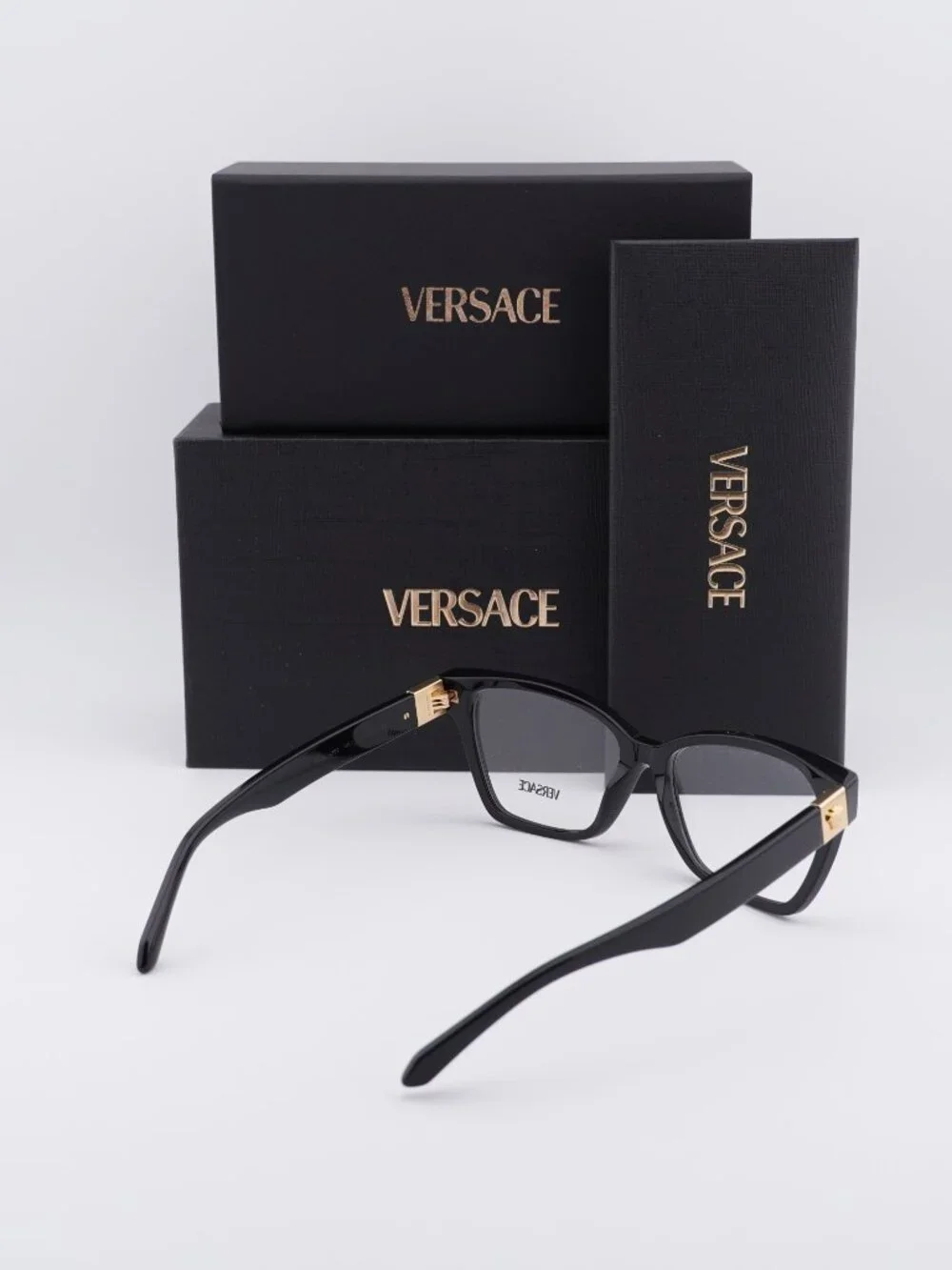 Versace VE3382 GB1 Cat Eye Eyeglasses 55mm – Black